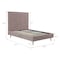 Manhattan Comfort Crosby Full- Size Bed in Blush BD009-FL-BH - alternate 2
